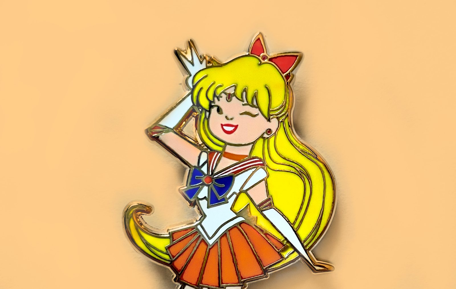 Sailor Venus Enamel Pin | Cult Fiction Press